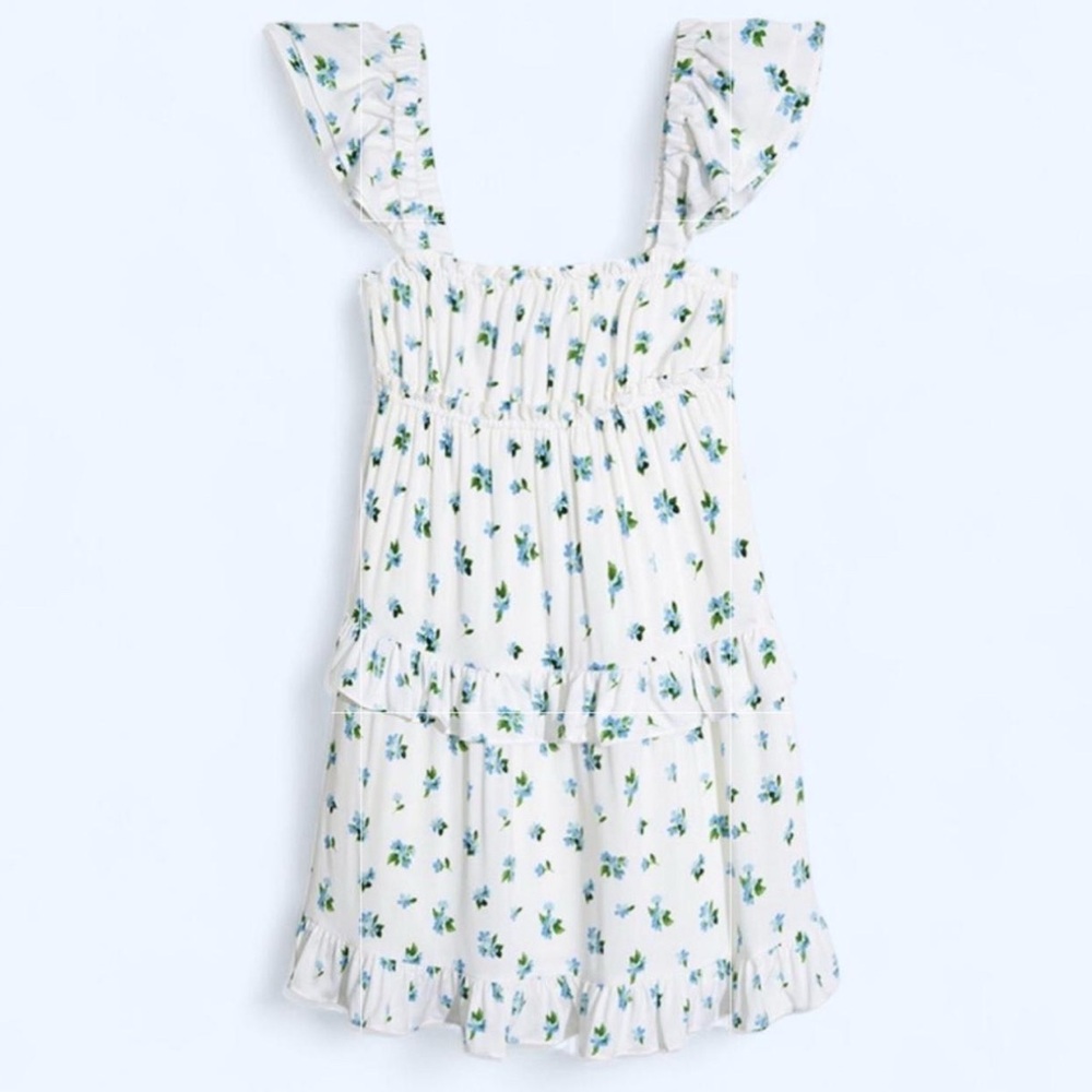 WeWoreWhat Floral Ruffle Dress🤍